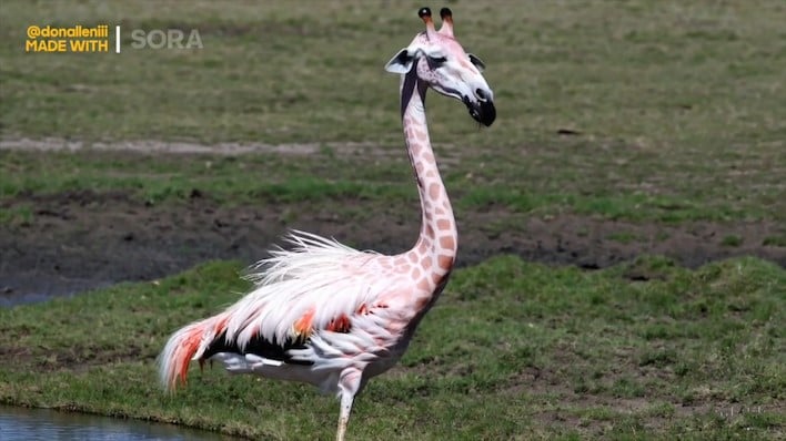 sora girafflamingo